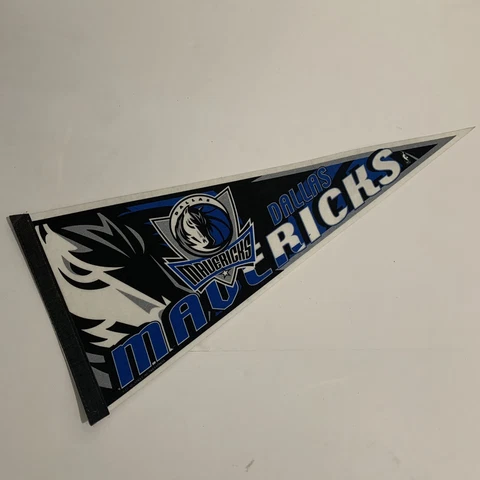 Vintage NBA Dallas Mavericks Rico Industries Pennant 30x12β Cover