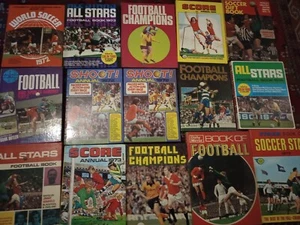 Various Football Annuals And Books 1970's-80 Score Shoot All-stars Etc - Picture 1 of 6