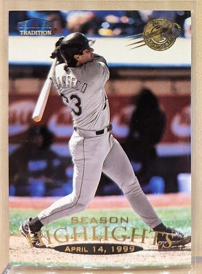 1999 Fleer Tradition MILLENNIUM EDITION #612 Jose Canseco RARE BOX SET EXCLUSIVE - Image 1 of 2