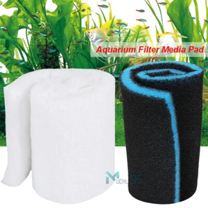 Aquarium Koi Pond Fine Filter Pad Durable White Bulk Roll Fish Pond Filter Media - Picture 1 of 31