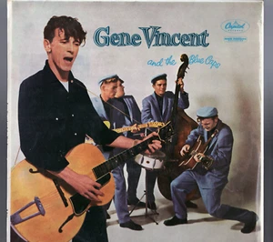 Gene Vincent "& The Blue Caps" 1957 UK Capitol Mono Blue Label Stock Copy Album - Picture 1 of 5