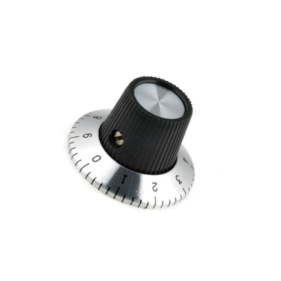 RN-113A Drehknopf mit Flansch Kunststoff ØAchse: 6,35mm Ø15x18,1mm SCI - Image 1 of 1