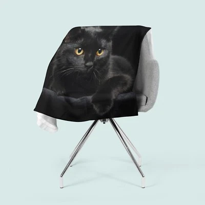 Foto-Kuscheldecke, Katze, bedruckte Wohndecke mit Motiv, Fotodruck, Fleece - Bild 1 von 2