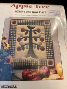Rachel Pellmen Design Apple Tree Miniature Quilt Kit NEW IN PACKAGE - Picture 1 of 1