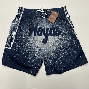 Georgetown Hoyas NCAA Mitchell & Ness Spray Paint Swingman Short 1996 Men Sz XL - Picture 1 of 13