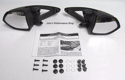 OEM Arctic Cat Snowmobile Windshield Mounted Mirror Kit 6639-630 READ LISTING - Image 1 of 4