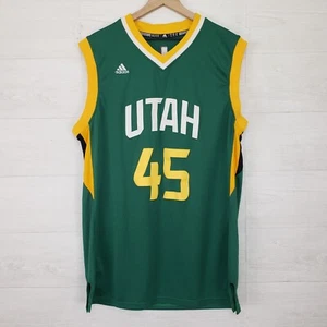Adidas NBA Utah Jazz Jersey Donovan Mitchell #45 Men's Size XL Green - Picture 1 of 7