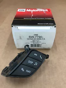 NEW MOTORCRAFT SW-7790 VOICE CONTROL SWITCH FOR 2017-2019 LINCOLN CONTINENTAL - Picture 1 of 5