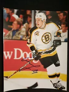 Signed Sergei Samsonov 8x10 Photo Rookie of Yr AUTOGRAPH NHL Boston Bruins AUTO - Picture 1 of 1