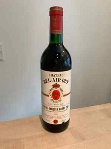 1985 Chateau Bel-Air Ouy Grand Cru St. Emilion, Bordeaux - Bild 1 von 4