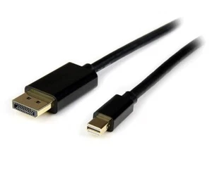 StarTech MDP2DPMM4M 13Ft Mini DisplayPort to DisplayPort 1.2 Cable Adapter Black - Picture 1 of 4