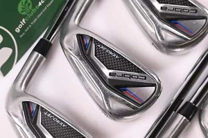 Cobra Aerojet Irons / 5-PW+GW / Regular Flex KBS Tour Lite Shafts - Picture 1 of 7