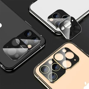 For iPhone 13 12 11 Pro Max FULL COVER Tempered Glass Camera Lens Protector - Picture 1 of 12