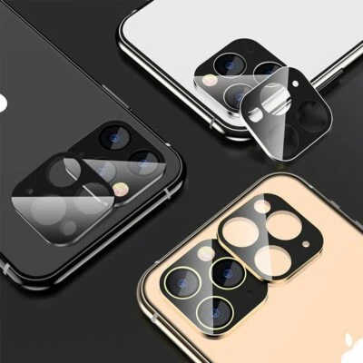 For iPhone 13 12 11 Pro Max FULL COVER Tempered Glass Camera Lens Protector - Image 1 of 4