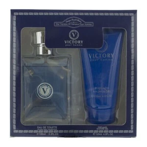Designer French Collection Victory Eau de Toilette 2 Pieces Gift Set For Men - Picture 1 of 1