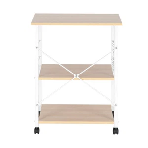 3-Tier Baker's Rack Kitchen Utility Microwave Oven Stand Cart Workstation Shelf - Picture 1 of 7