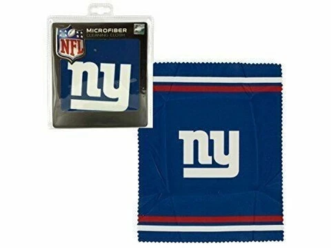 Microfiber Cleaning Cloth New York Giants NFL Sunglass Eye Glass Washable 7" NY Cover