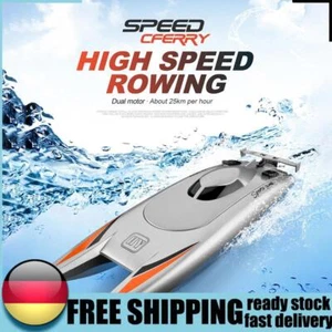 25km/h Dual Motor RC Boat High Speed Water Cooled Remote Control Racing Ship Toy - Bild 1 von 8