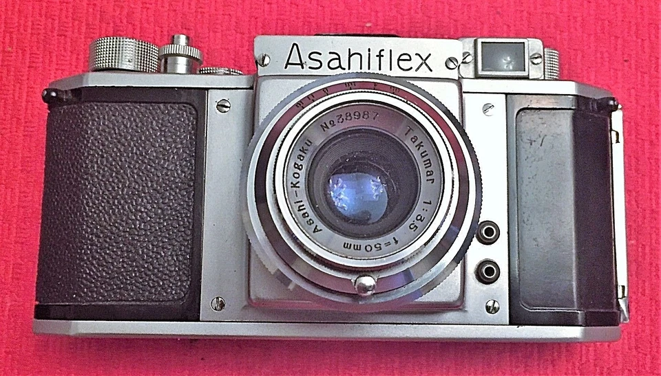 ULTRA RARO ASAHIFLEX MODELO IA con ASAHI KOGAKU f/3,5 50 mm PARA EXHIBICIÓN DE COLECCIÓN Foto 1 de 4