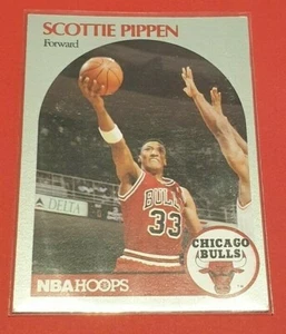 1990 Hoops Scottie Pippen Card - Chicago Bulls - Picture 1 of 1