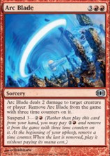MTG magic cards 2x x2 Light Play, English Arc Blade Future Sight