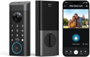 eufy Security Video Smart Lock E330, 3-in-1 Camera+Doorbell+Fingerprint Keyless - Picture 1 of 5