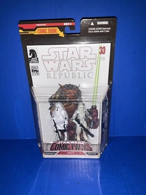 Paquetes de cómics de Star Wars Comandante Keller y Marines Galácticos 2 figuras Pk Republic 79 Foto 1 de 4