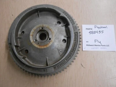 582435 OMC Johnson Evinrude E25TECTE 25hp Outboard Motor Flywheel (Fly) - Image 1 of 4