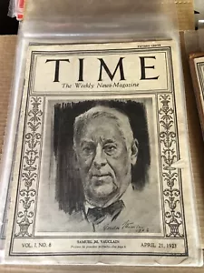 MAGAZINE TIME Samuel. M Vauclain. April. 21 1923 - Bild 1 von 1