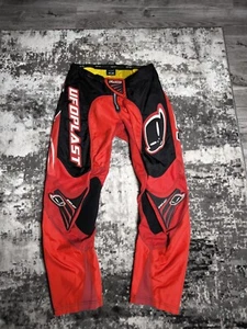UFO Plast Motocross Pants Size 30 Red Moto Cross Racing - Picture 1 of 13