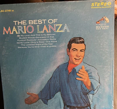 THE BEST OF MARIO LANZA ! SEALED ! VINYL RECORD COLLECTIBLE OPERA MUSIC 1964 LP - Image 1 of 4