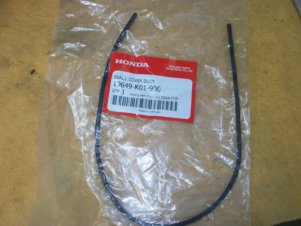 Honda скутер PCX150 ADV150 WW 150 160 L крышка воздуховода уплотнение новый OEM 19649-K01-900 - Изображение 1 из 1