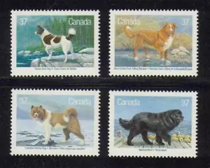 1988 Canada SC# 1217-1220 - Dogs of Canada Lot# 199 M-NH - Picture 1 of 1
