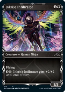 Inkrise Infiltrator - Foil - Showcase x1 - Kamigawa: Neon Dynasty - NM-Mint, Eng - Picture 1 of 1