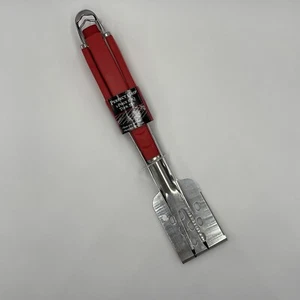 3 piece Stainless Steel BBQ Grill Tool Set, 17" Fork, 17" Spatula 14" Tongs #13 - Picture 1 of 4