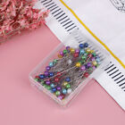 100 Pcs/Lot Sewing Straight Dressmaking Pins Pearl Head Accessories Diy Tood-Wf
