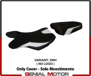 Rivestimento sella Siena 2 Bianco (WH)T.I. T.I. per SUZUKI GSR 750 2010 > 2017 - Imagen 1 de 2