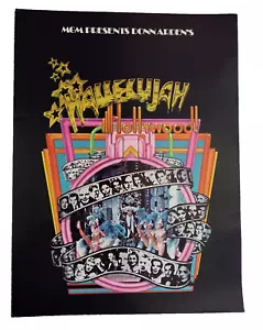 1975 MGM Grand Hotel Las Vegas Donn Arden's HALLELUJAH Hollywood Program Vintage - Bild 1 von 7