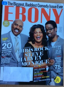Ebony Magazine April 2011 Steve Harvey Chris Rock - Bild 1 von 3