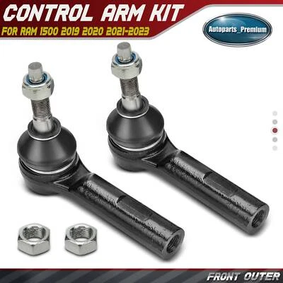 Extremo de barra de amarre exterior para conductor y pasajero delantero 2 piezas para Ram 1500 2019 2020 2021-2023 Foto 1 de 4