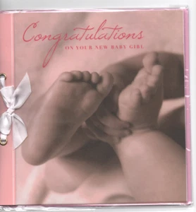 Carte félicitations fille ou garçon anglaise Congratulations 22 x 22cm - Imagen 1 de 8