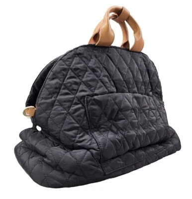 Bolso de mano portátil lavable de lujo seguro para perros asiento de coche para viajes de mascotas  Foto 1 de 4