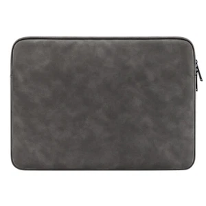 Waterproof Leather Laptop Bag Sleeve 13 14 15 Inch Case For MacBook Air Pro 13.3 - Photo 1/19