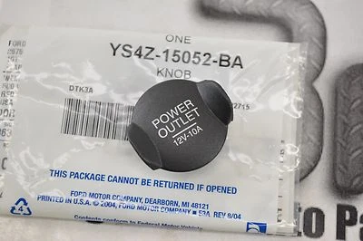 Ford Mustang Expedition Focus Escape TOMA DE CORRIENTE ENCHUFE cubierta nuevo OEM Foto 1 de 3