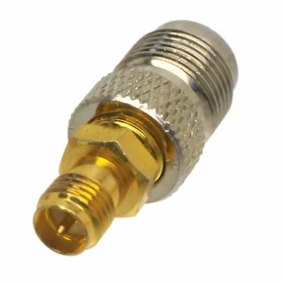 TNC Female Jack to Reverse Polarity RP-SMA Female RF Coaxial Adapter Connector - Image 1 of 4