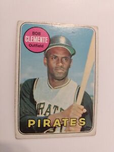 1969 Topps Baseball Card #50 Roberto Clemente