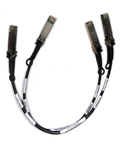 lot 2x NetApp 112-00297 X6566B-05-R6 0.5M 10GB CU SFP+ TWINAX Direct Cable - Photo 1/1