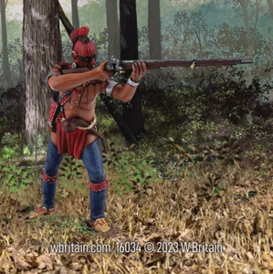 W.Britain 16034 Eastern Woodland Indian Standing Fire, Nr. 1 (Großbritannien) - Bild 1 von 2