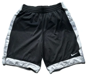 Vintage Nike Basketball Shorts Y2K Black Mesh Sz S - Picture 1 of 4