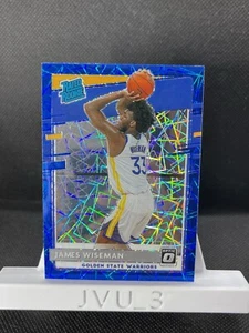 2020-21 DONRUSS OPTIC JAMES WISEMAN RATED ROOKIE BLU VELOCITÀ RC WARRIORS - Foto 1 di 6